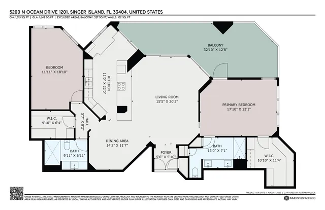 $10,000 | 5200 North Ocean Drive, Unit 1201, Riviera Beach, FL 33404