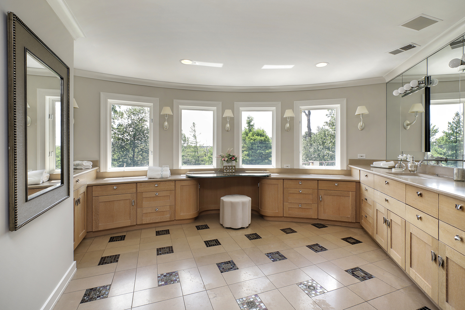 1115 Voltz Road Northbrook, IL 60062 - Photo 14 of 28 a large white kitchen with a large window