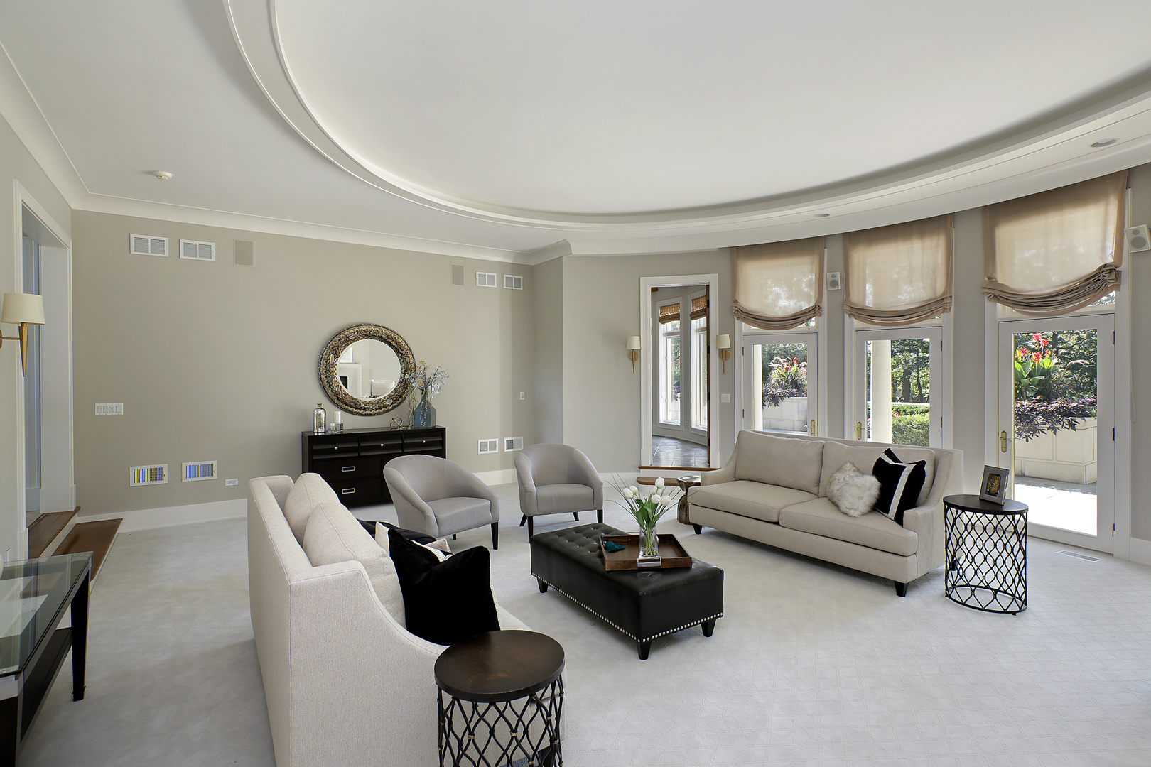 1115 Voltz Road Northbrook, IL 60062 - Photo 5 of 28 a living room with furniture a large window and wooden floor