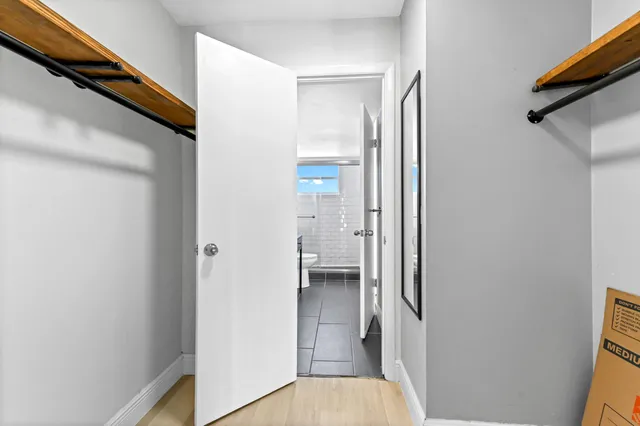 a view of wooden floor