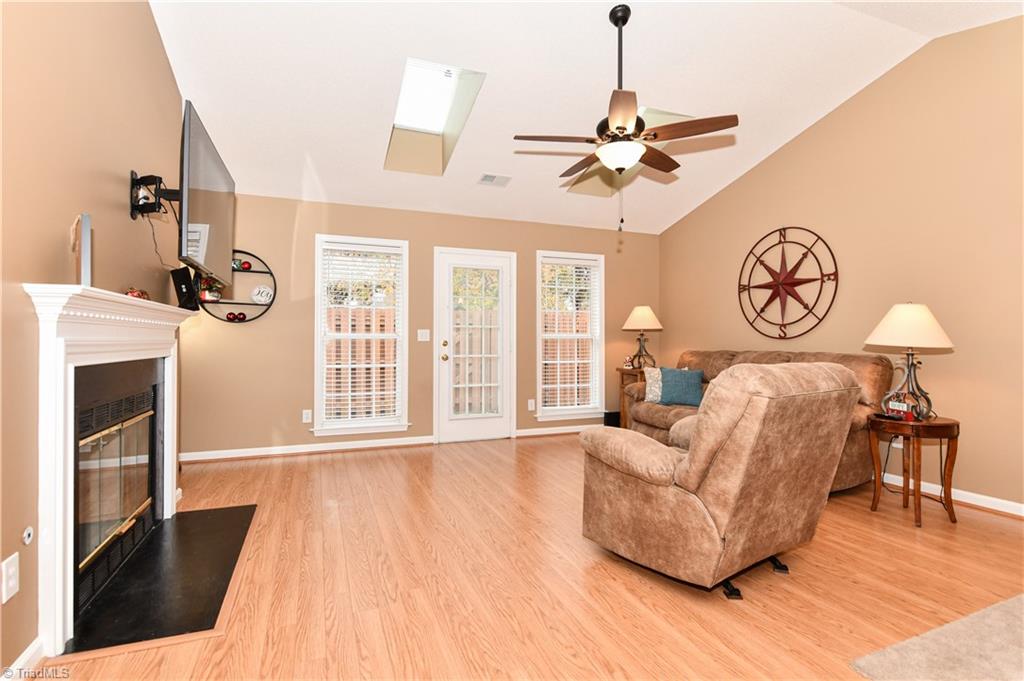 4406 Single Tree Lane High Point, NC 27265 - Photo 9 of 23 Great room leads to patio