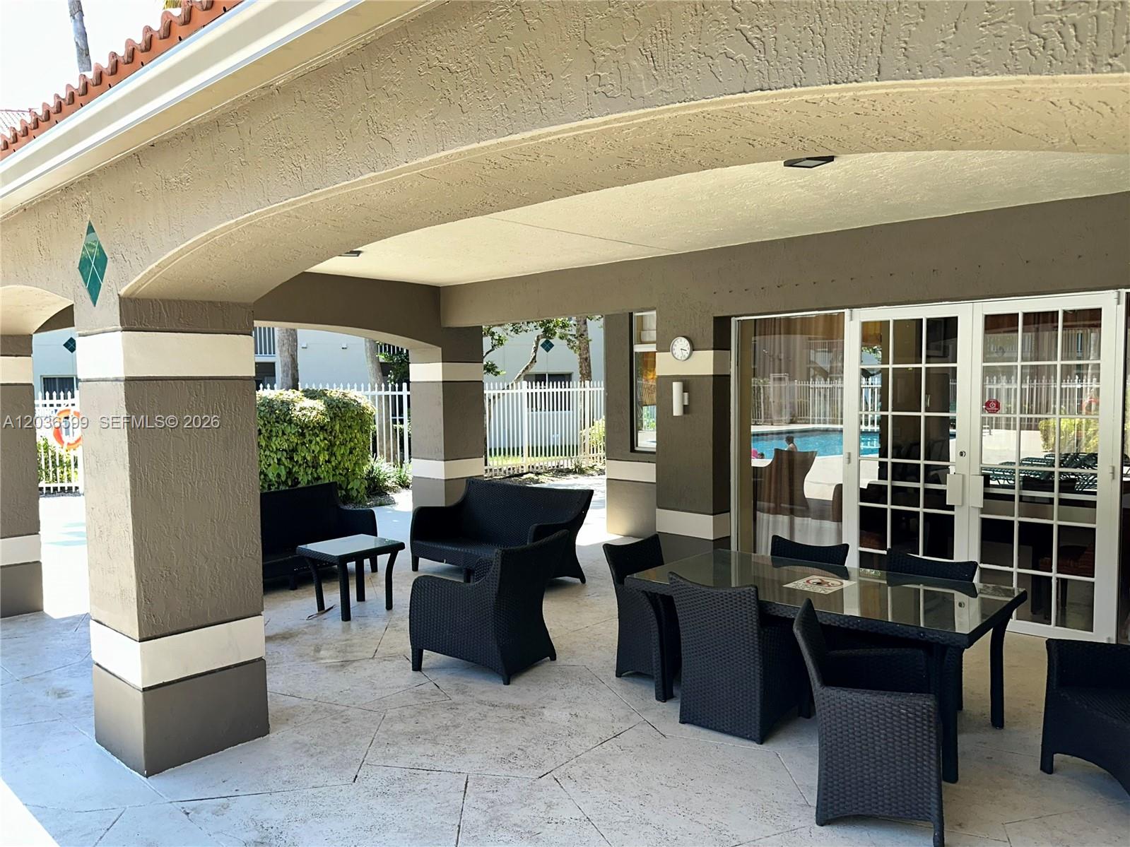 460 South Park Road, Unit 6203 Hollywood, FL 33021 - Photo 32 of 32 SHADED PATIO ADJACENT TO POOL