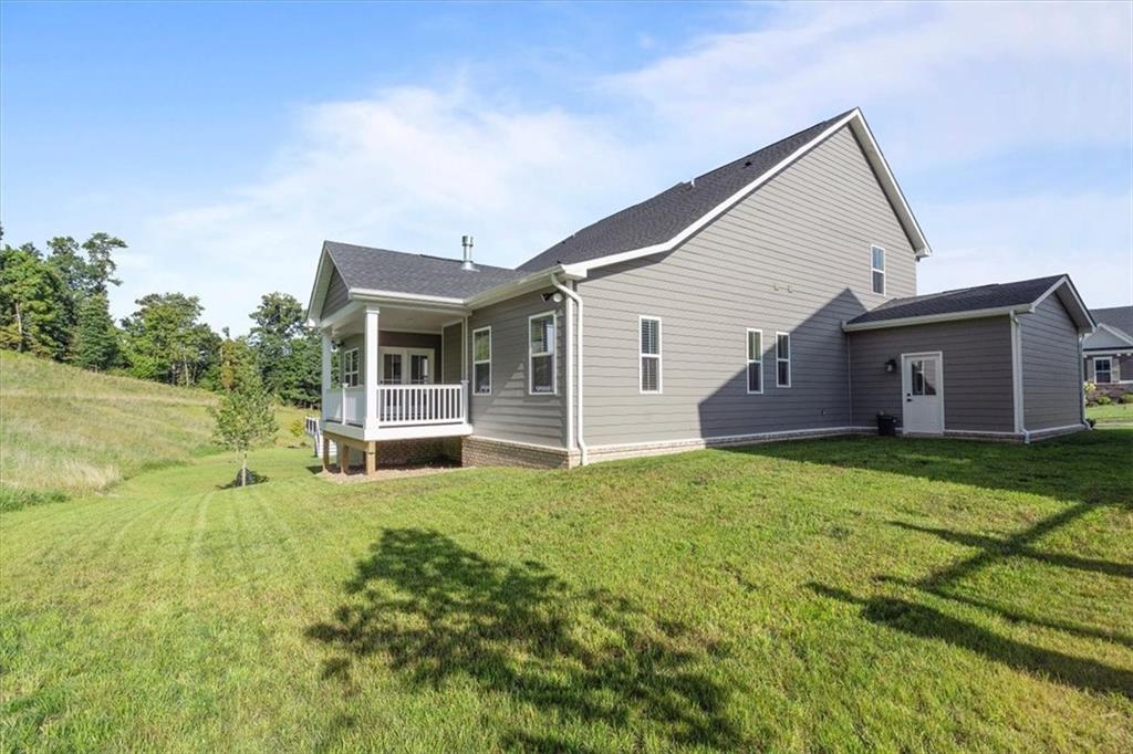 345 Crest Lane Mars, PA 16046 - Photo 38 of 42 a view of a house with backyard and garden