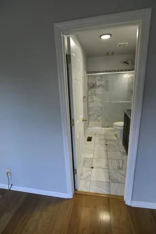 a view of a bathroom