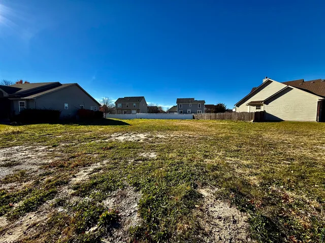 a view of yard with ocean view