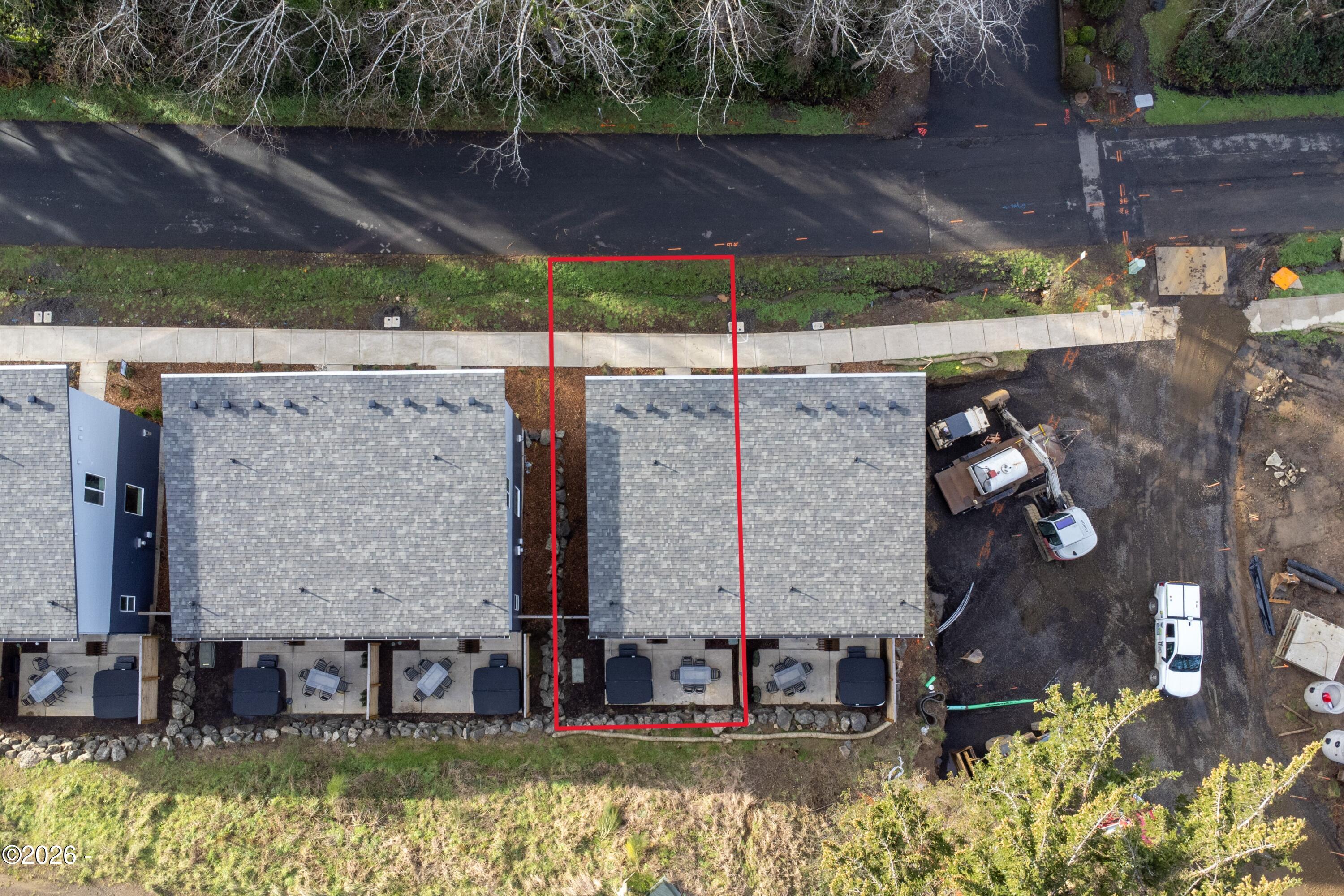 500 Southeast Shell Avenue Depoe Bay, OR 97341 - Photo 6 of 33 Unit is outlined in Red.