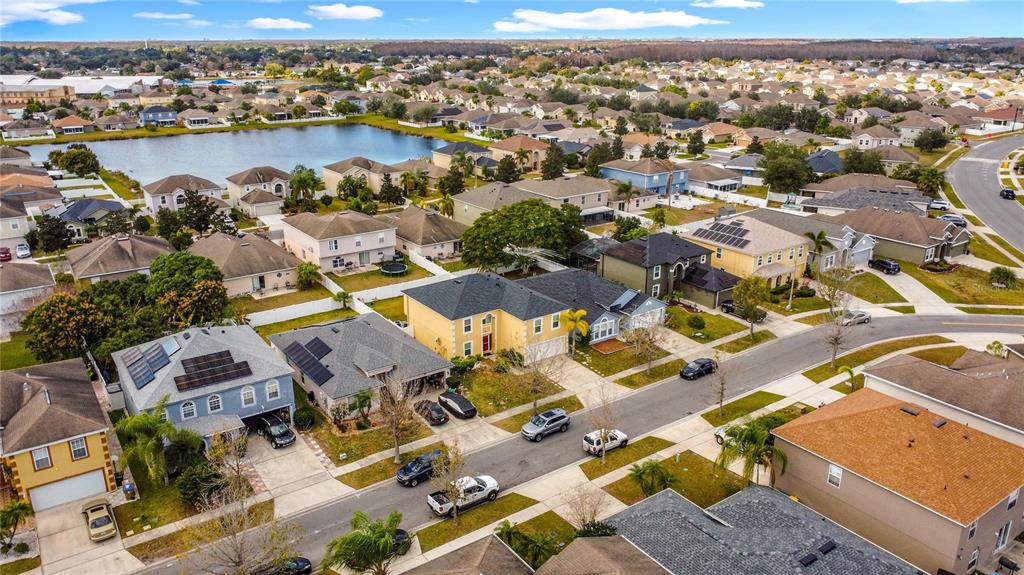 2620 Hunley Loop Kissimmee, FL 34743 - Photo 51 of 52 an aerial view of residential houses with outdoor space