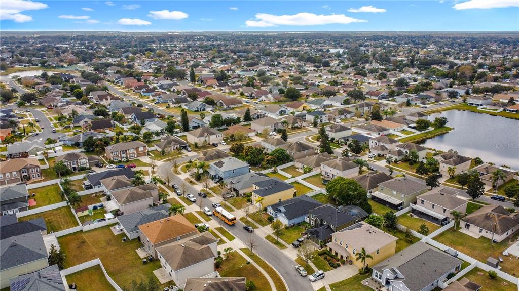 2620 Hunley Loop Kissimmee, FL 34743 - Photo 52 of 52 an aerial view of a residential houses with city view