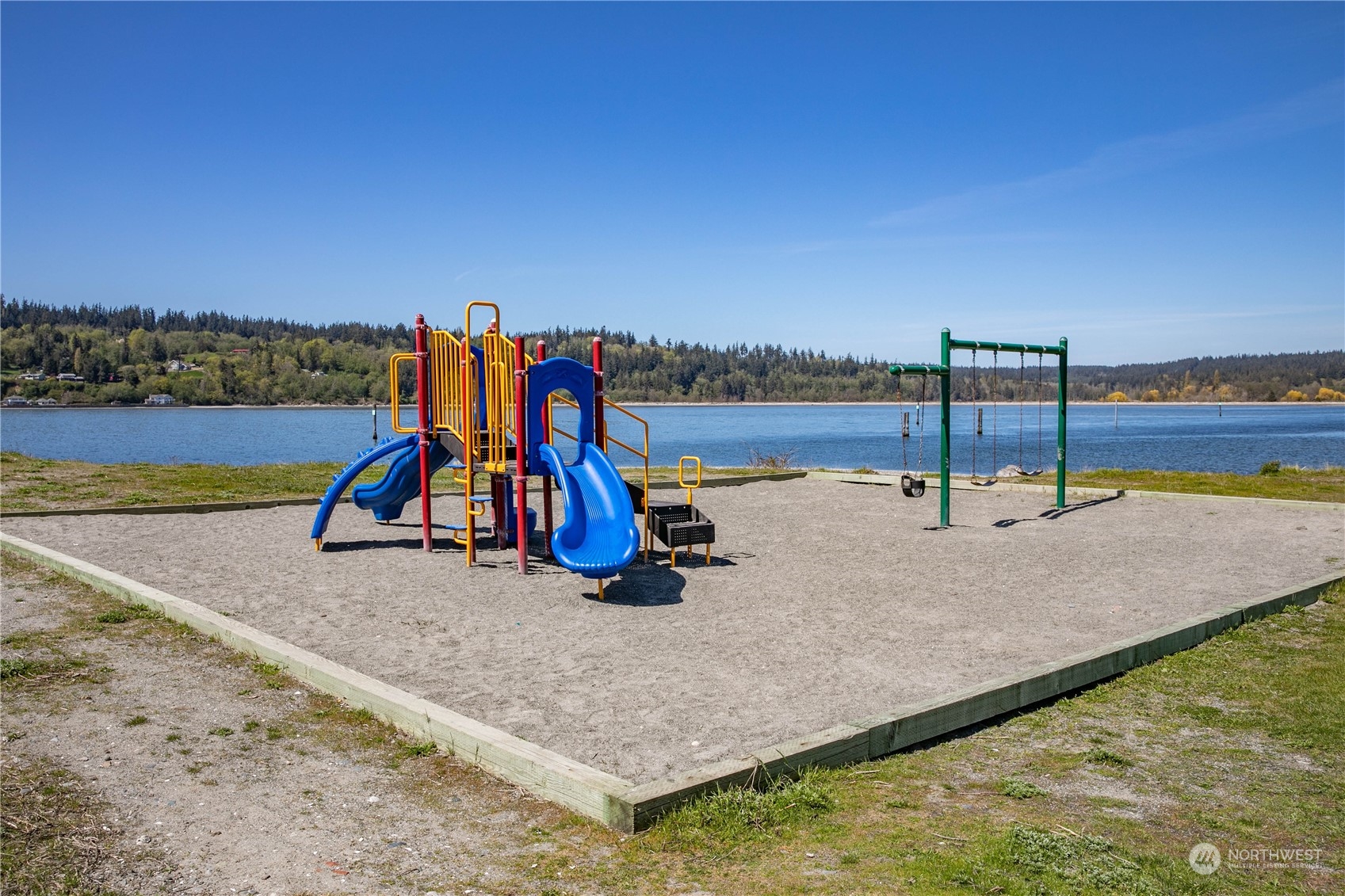 8168 Cultus Bay Road Clinton, WA 98236 - Photo 30 of 38 a view of a swimming pool