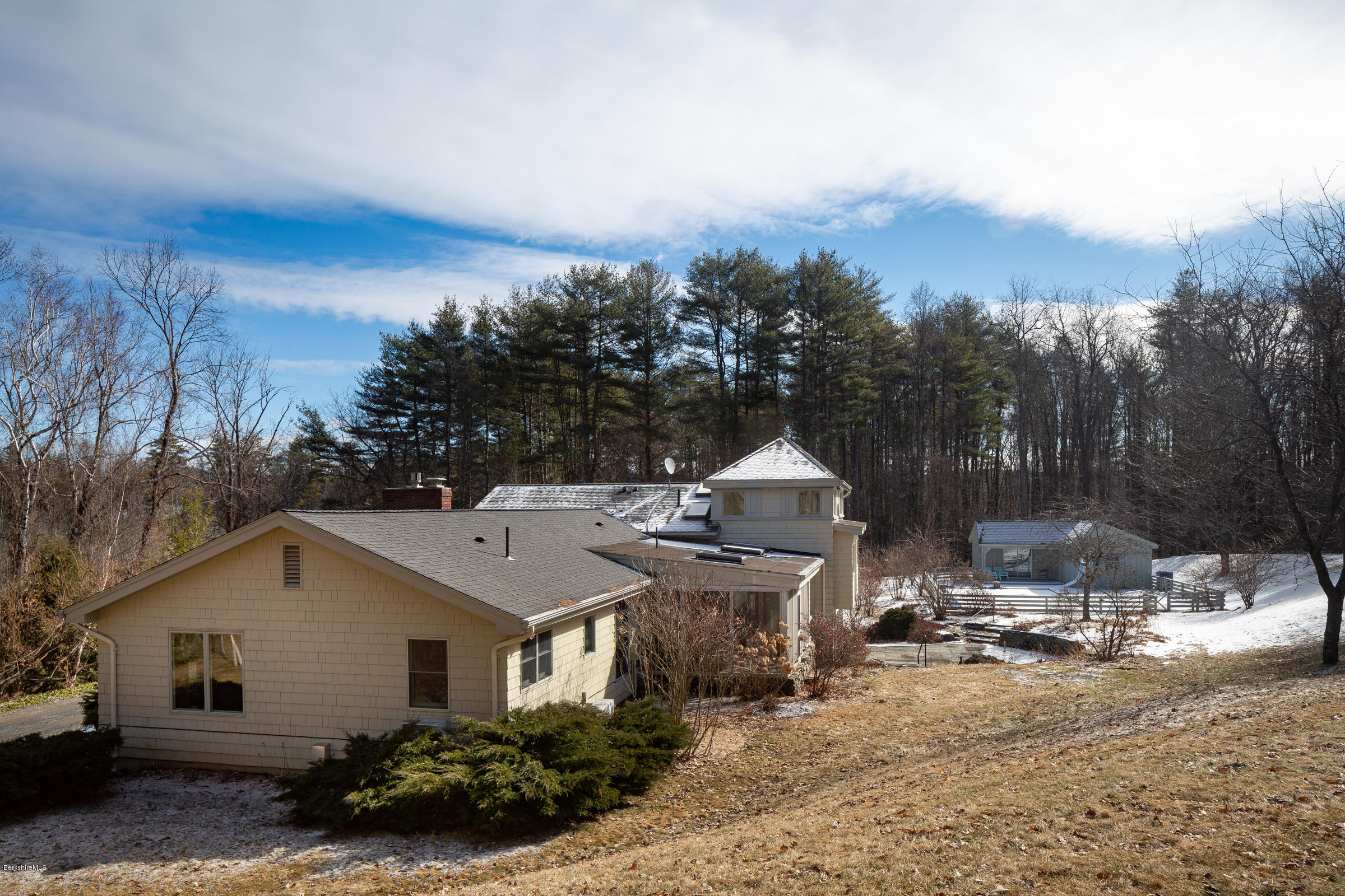 6 Devon Road Stockbridge, MA 01262 - Photo 2 of 27 Exterior with pool