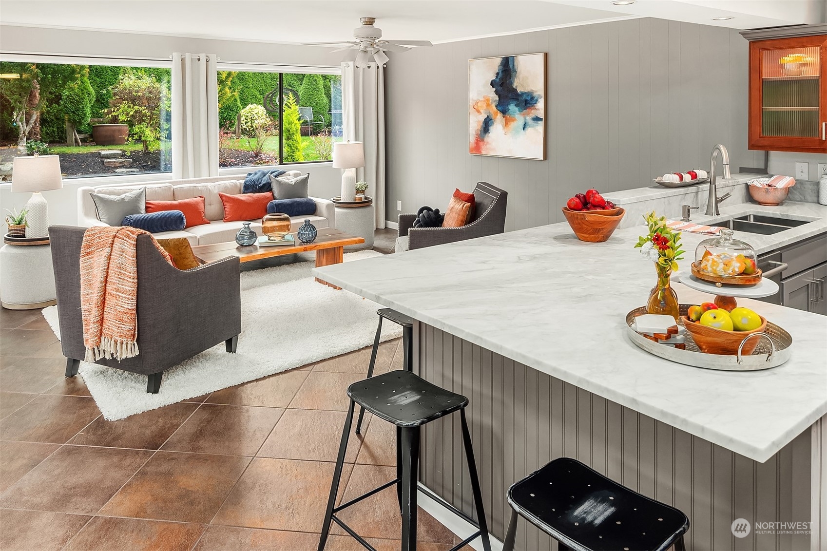 307 Elm Street Everett, WA 98203 - Photo 17 of 31 a living room with furniture a window and a table