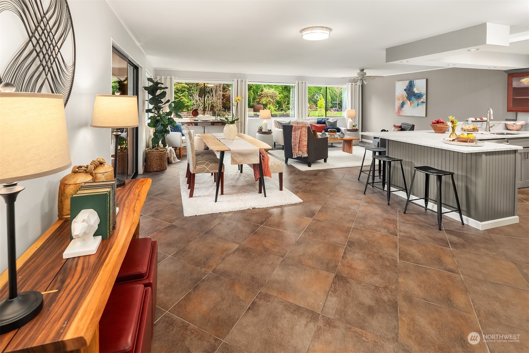 307 Elm Street Everett, WA 98203 - Photo 10 of 31 a living room filled with furniture and a large window