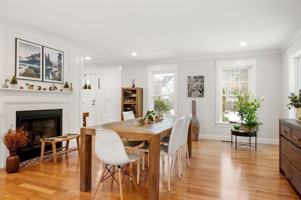 367 Powder Mill Road Concord, MA 01742 - Photo 13 of 42 a view of a a dining room with furniture window and wooden floor