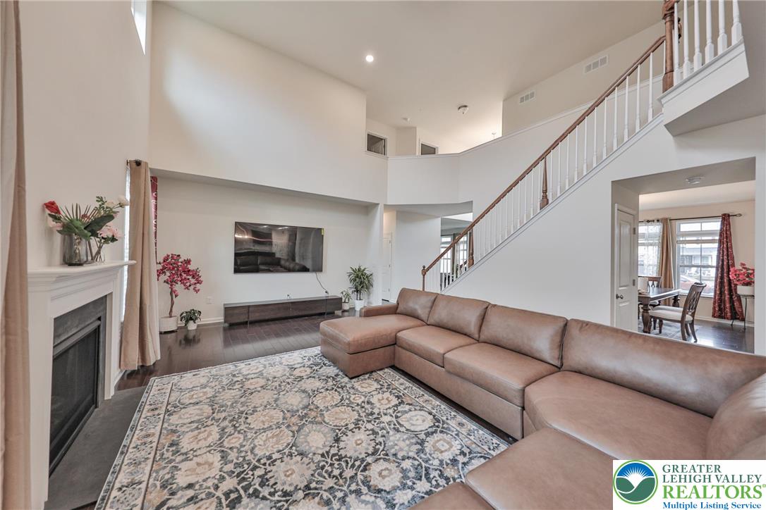 338 Abby Road Macungie, PA 18062 - Photo 19 of 40 a living room with furniture and a flat screen tv