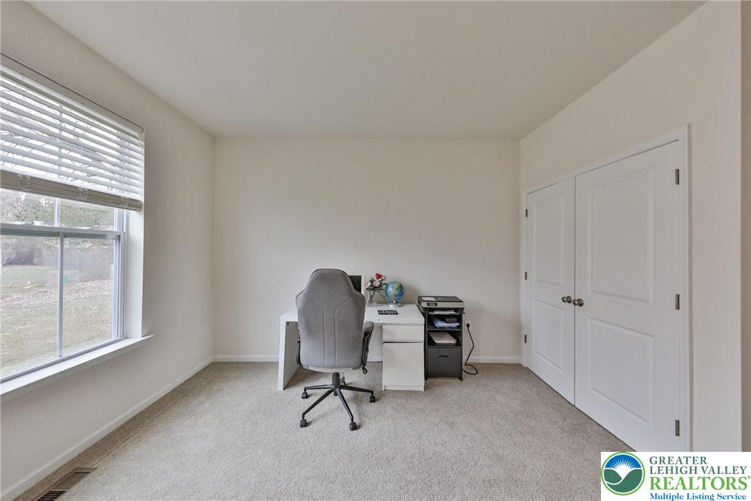 338 Abby Road Macungie, PA 18062 - Photo 24 of 40 a view of workspace with furniture and windows