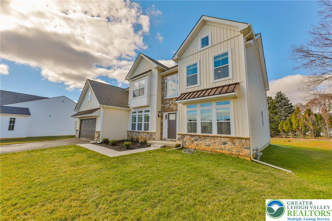 338 Abby Road Macungie, PA 18062 - Photo 4 of 40 a front view of a house with a yard