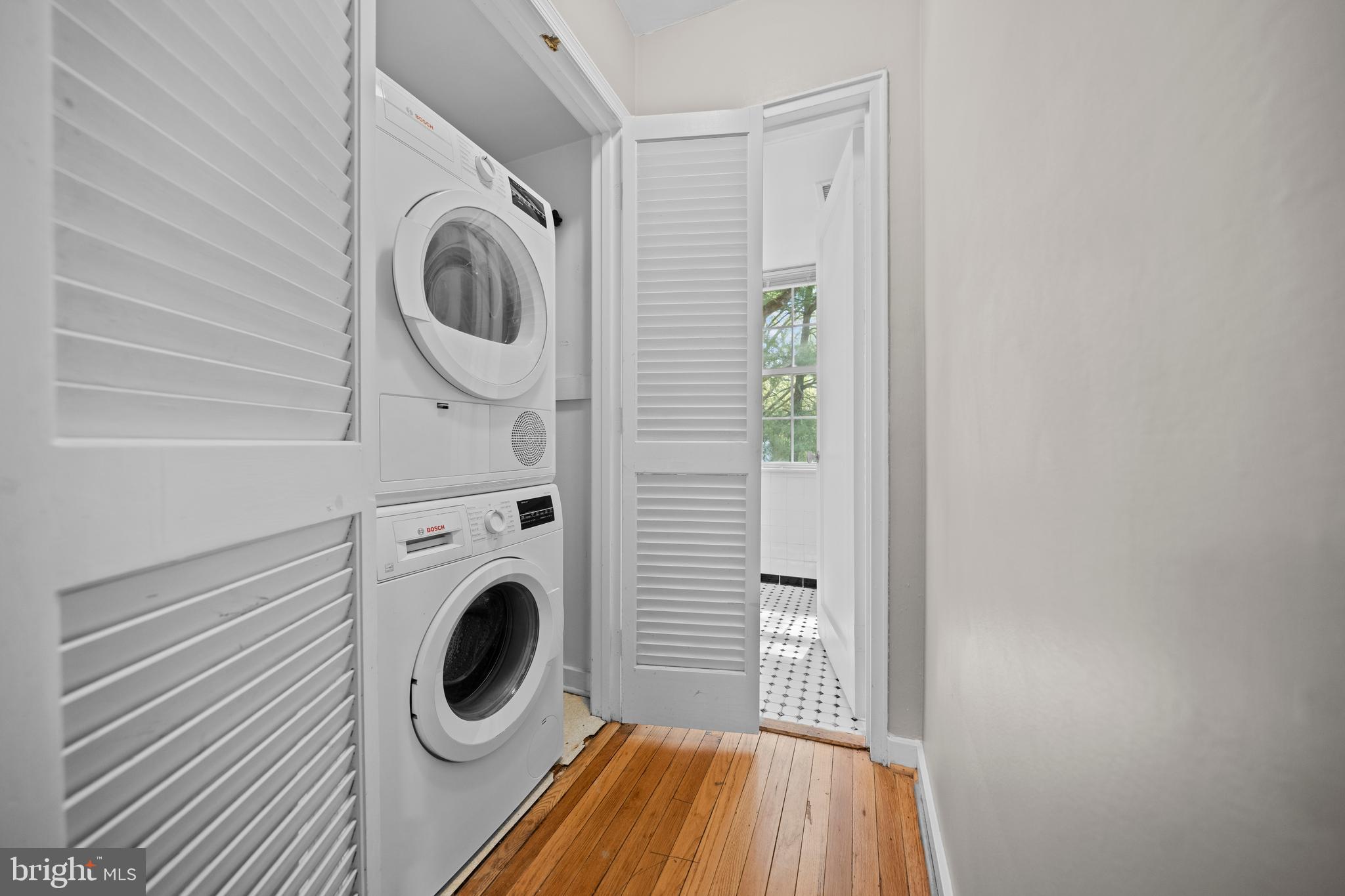 2214 Washington Avenue, Unit 204 Silver Spring, MD 20910 - Photo 10 of 32 a utility room with dryer and washer