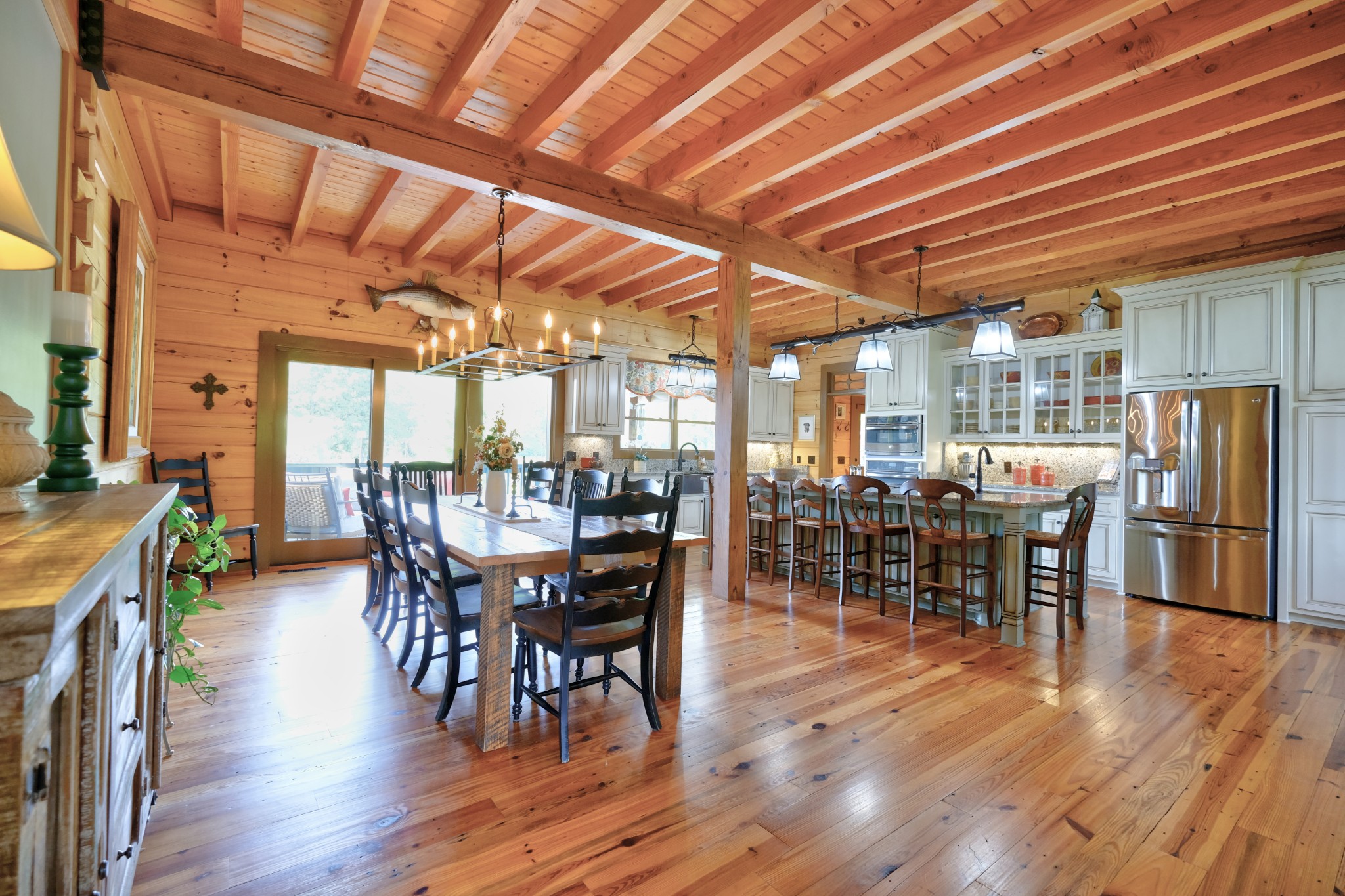 3210 Thompson Road Murfreesboro, TN 37128 - Photo 12 of 42 Plenty of room for seating in this open kitchen concept with views to the outdoors.