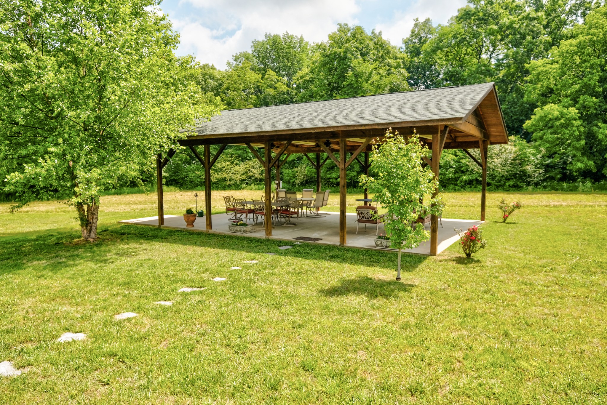 3210 Thompson Road Murfreesboro, TN 37128 - Photo 39 of 42 Covered pavilion to right of home.