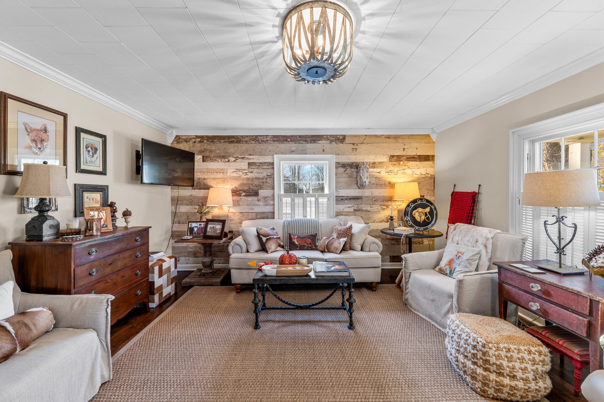 3580 Blue Creek Road Lynnville, TN 38472 - Photo 15 of 90 a living room with furniture or couch and a flat screen tv