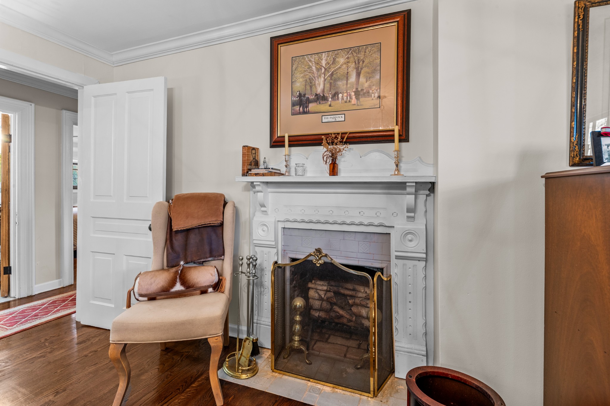 3580 Blue Creek Road Lynnville, TN 38472 - Photo 34 of 90 a living room with furniture and a fireplace