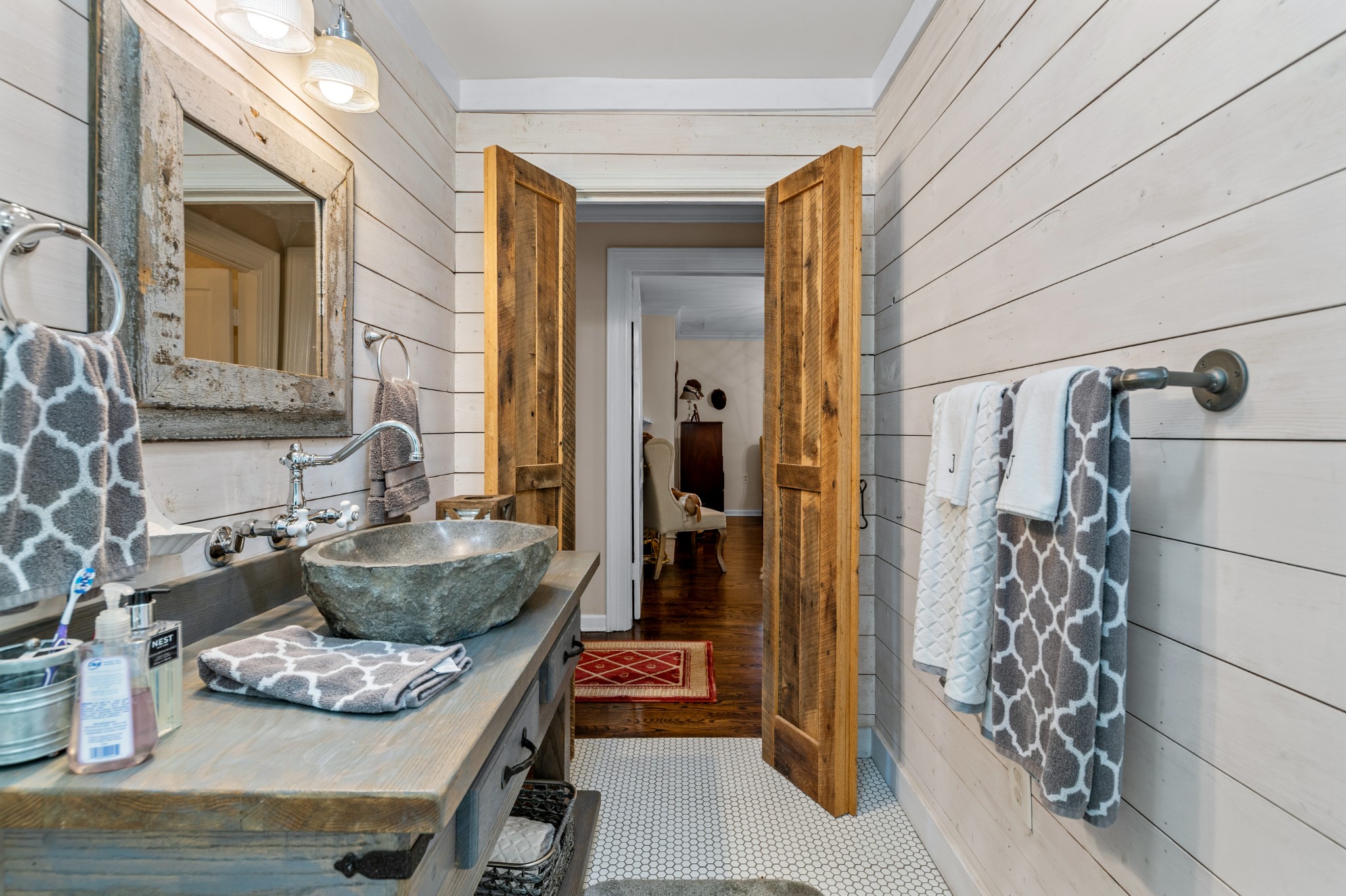 3580 Blue Creek Road Lynnville, TN 38472 - Photo 50 of 90 a kitchen with stainless steel appliances granite countertop a refrigerator and a stove