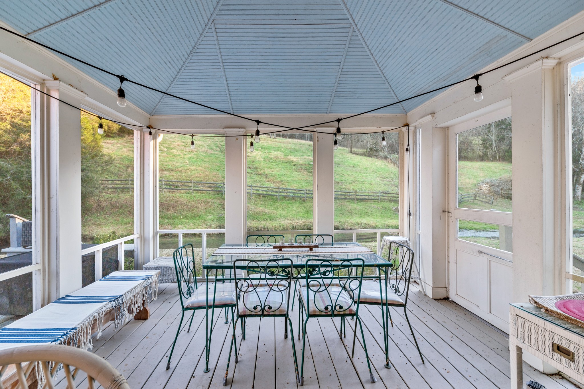 3580 Blue Creek Road Lynnville, TN 38472 - Photo 58 of 90 a view of a dining room with furniture window and outside view