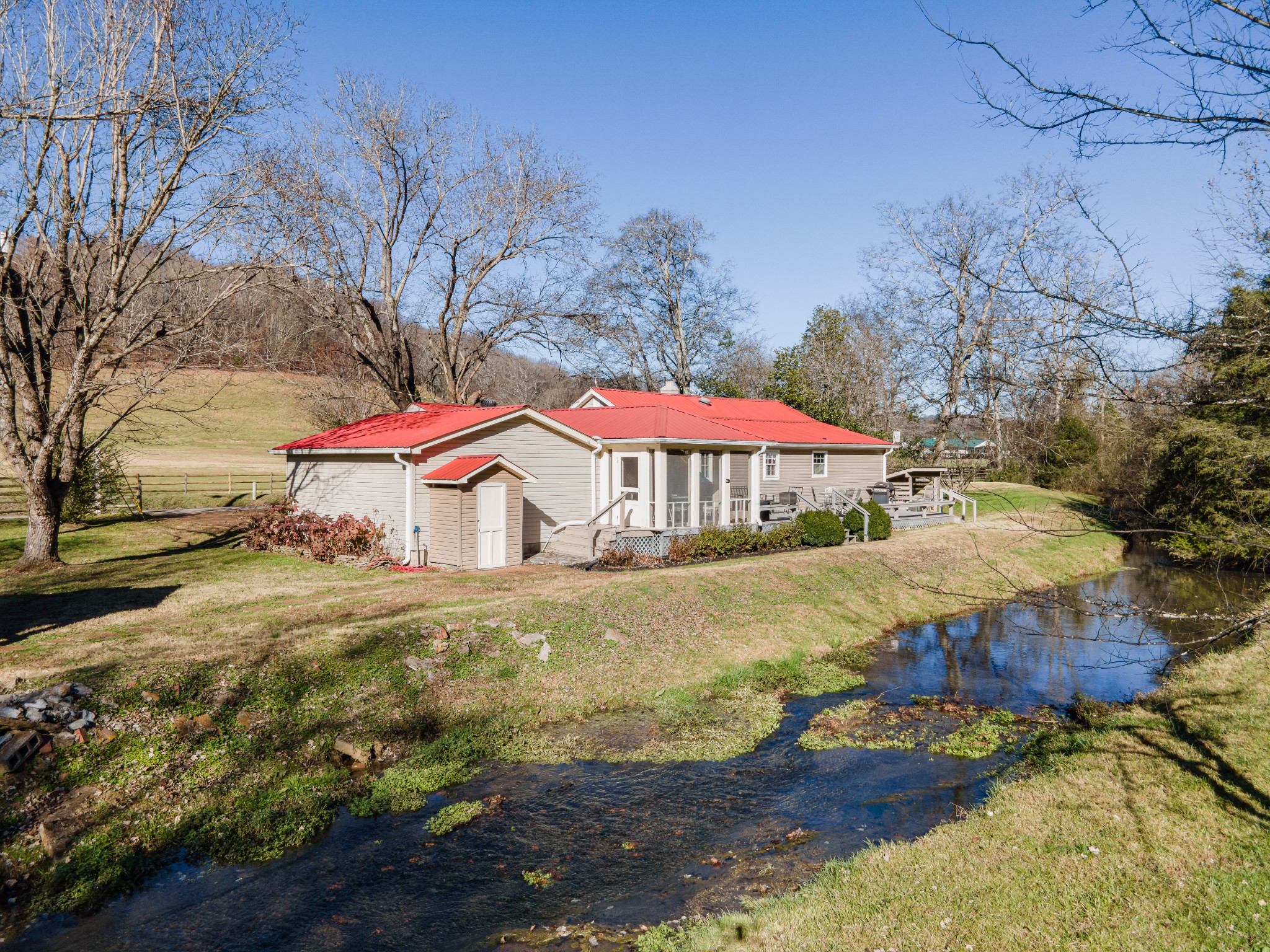 3580 Blue Creek Road Lynnville, TN 38472 - Photo 89 of 90 a view of a house with yard and sitting area