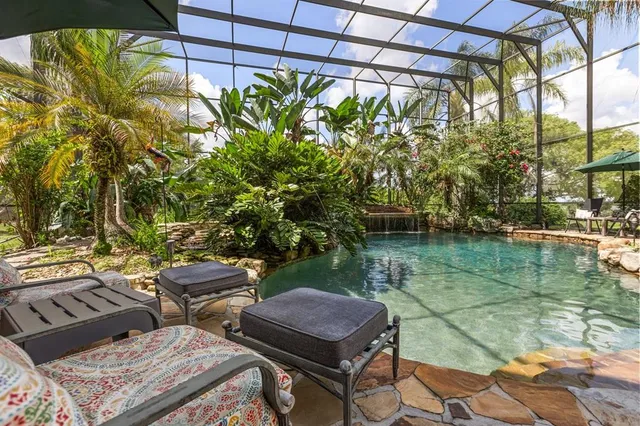 a view of a lake with a mountain