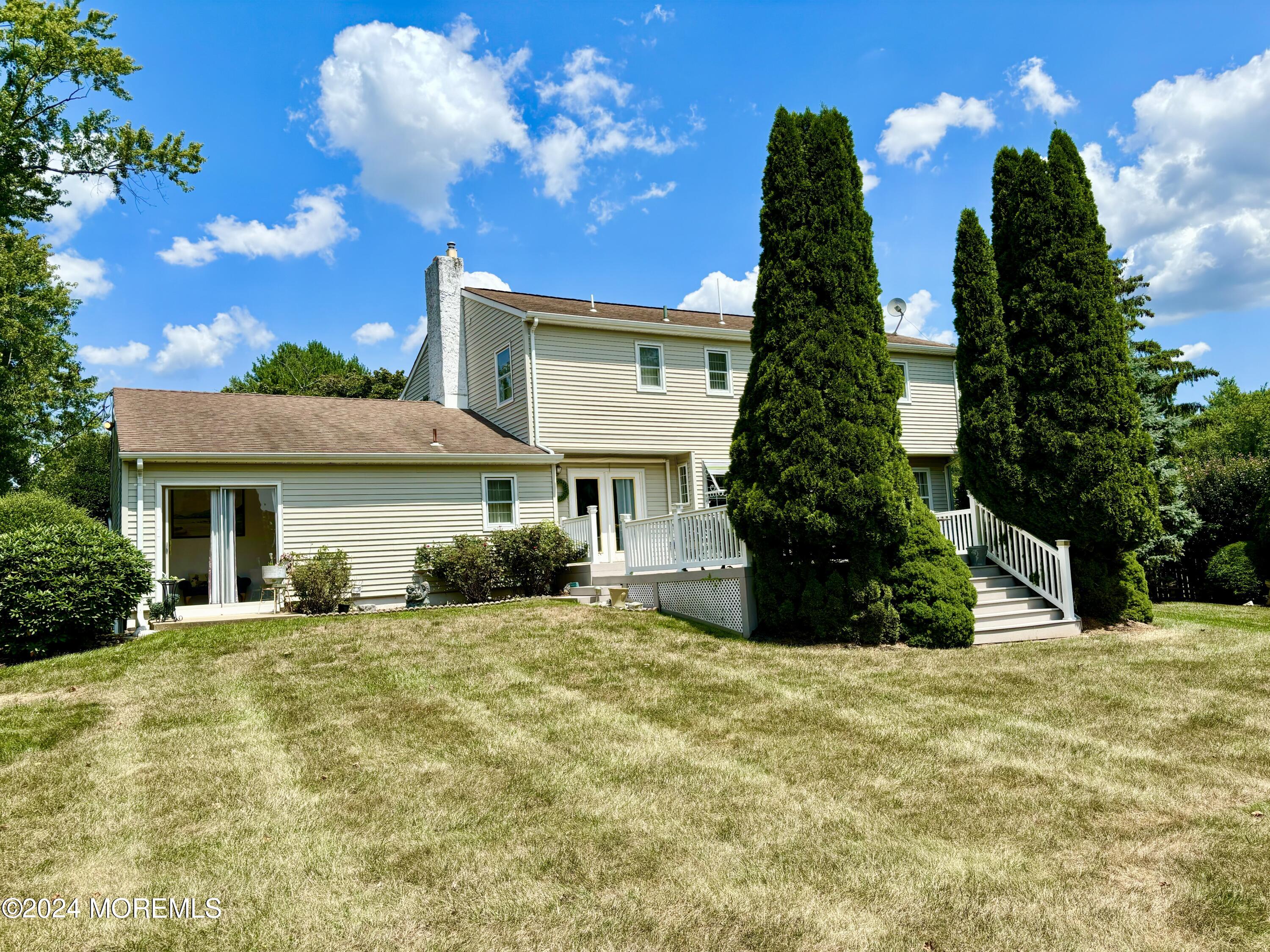 698 Colts Neck Road Freehold, NJ 07728 - Photo 47 of 48 Rear of Home