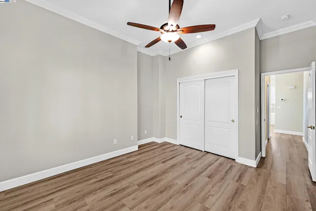 wooden floor in an empty room