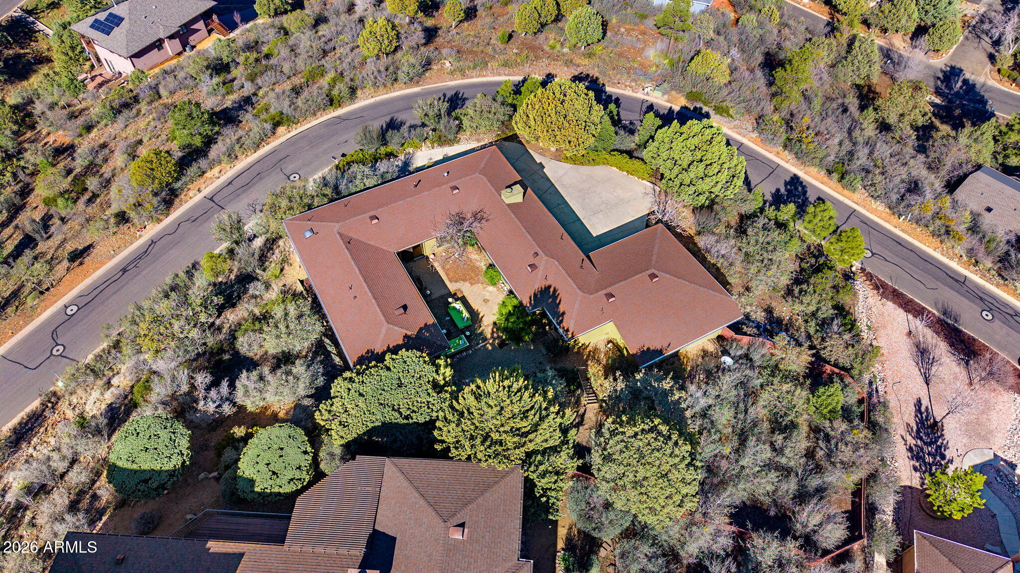 220 High Chaparral Loop Prescott, AZ 86303 - Photo 37 of 42 an aerial view of a house