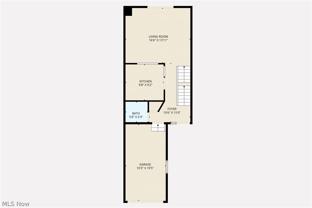 1273 Meadow Run Akron, OH 44321 - Photo 26 of 28 1st Floor layout