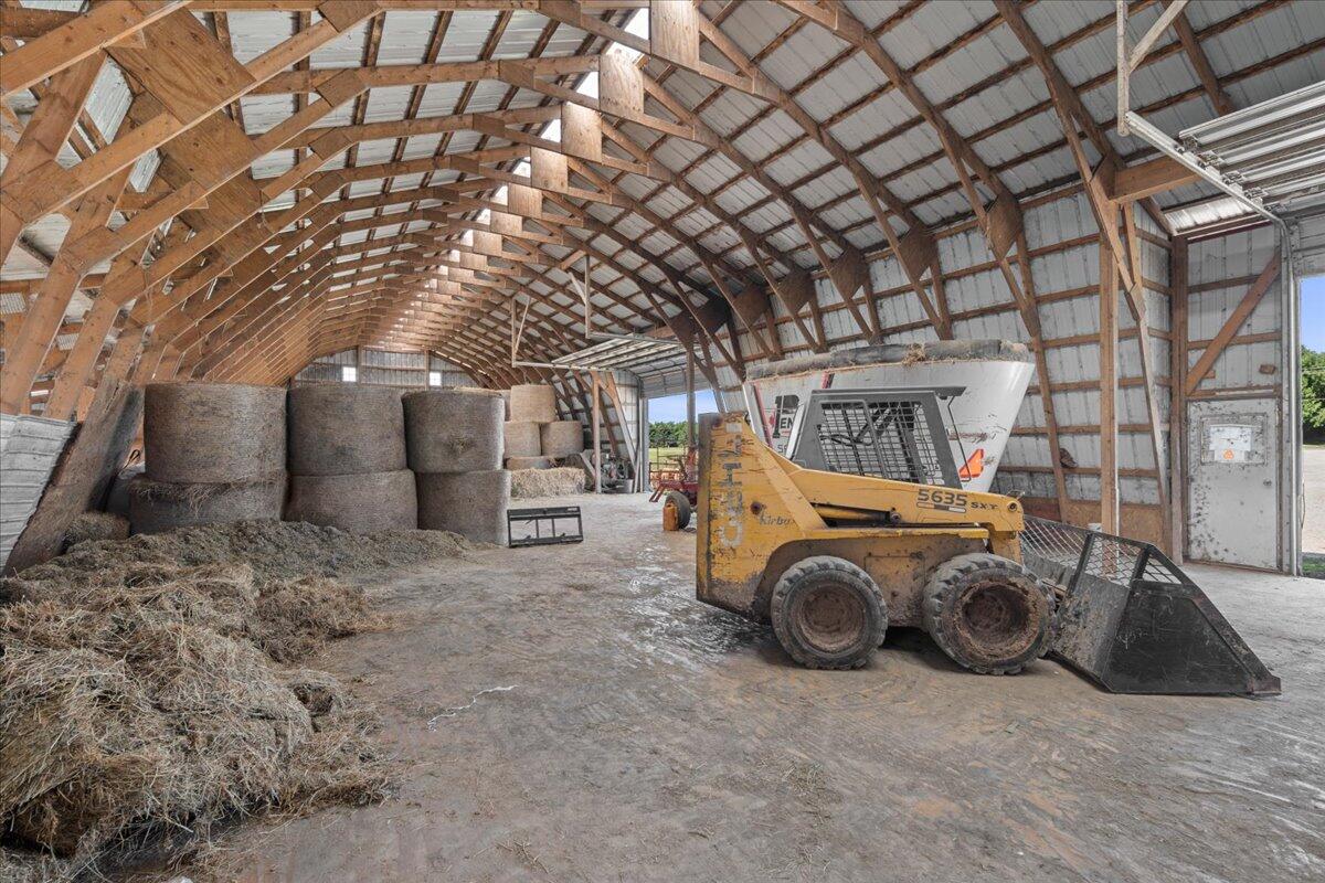 W1731 Kiel Road Elkhart Lake, WI 53020 - Photo 9 of 50 Barn loft