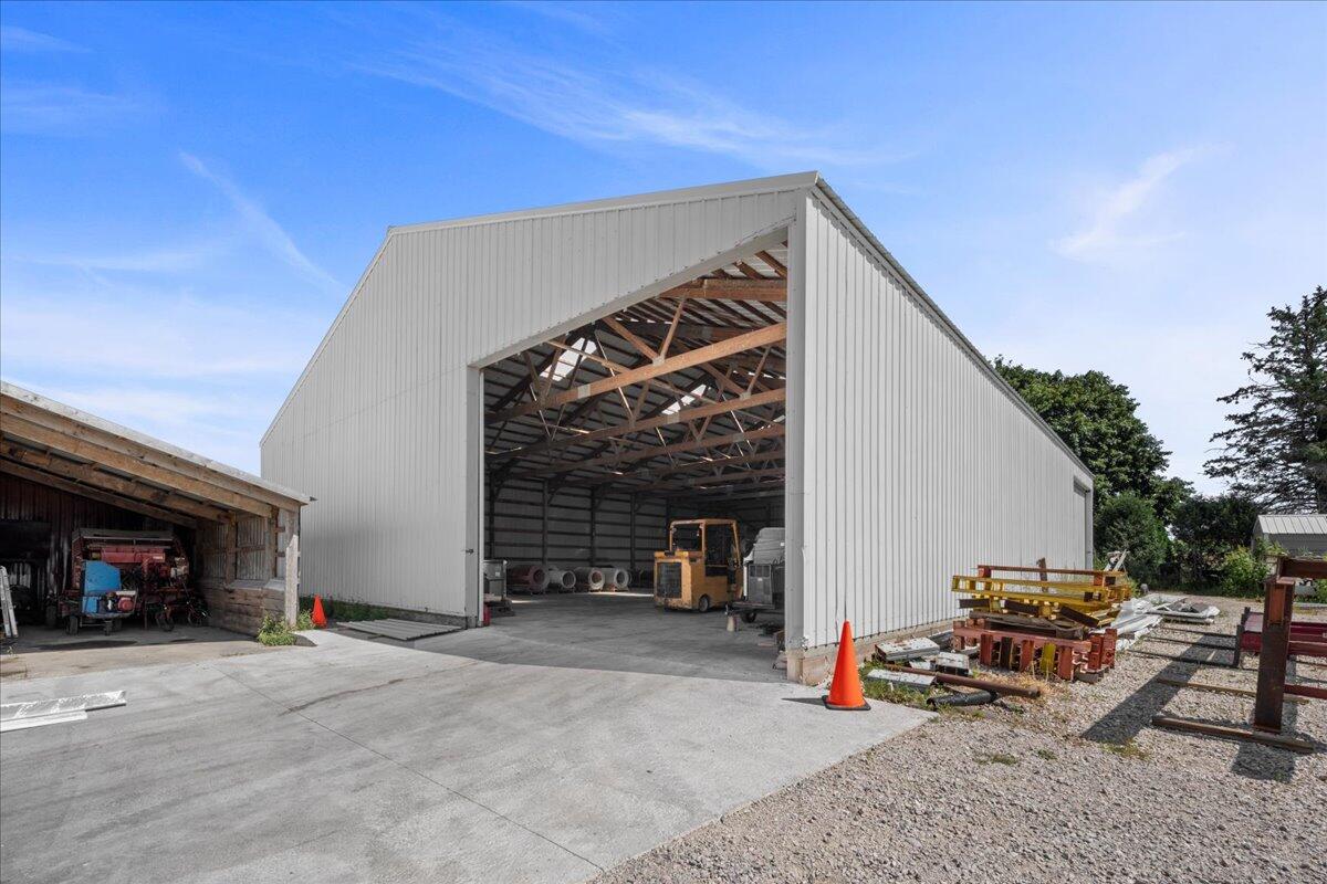W1731 Kiel Road Elkhart Lake, WI 53020 - Photo 20 of 50 Entrance of utility shed