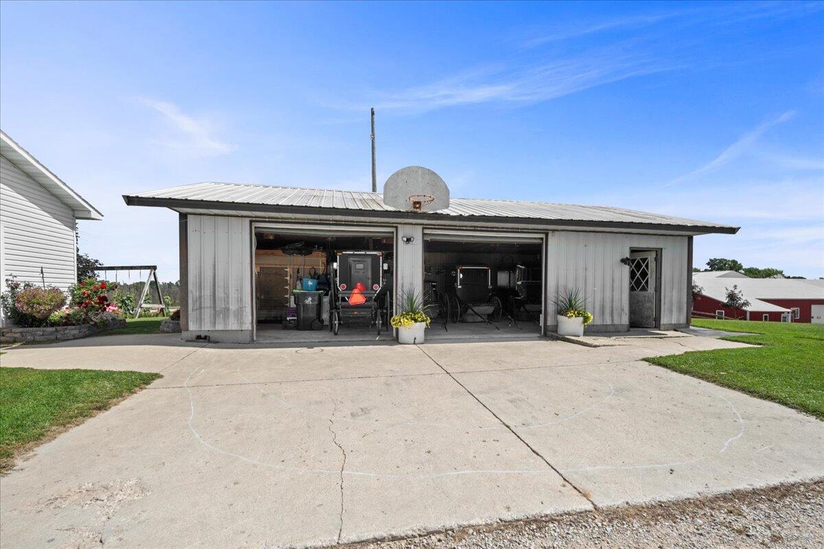 W1731 Kiel Road Elkhart Lake, WI 53020 - Photo 23 of 50 2 car detached garage