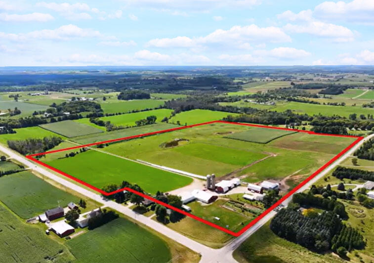 W1731 Kiel Road Elkhart Lake, WI 53020 - Photo 45 of 50 Lot Lines