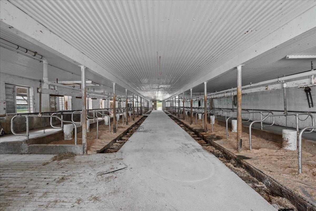 W1731 Kiel Road Elkhart Lake, WI 53020 - Photo 6 of 50 Cow stalls