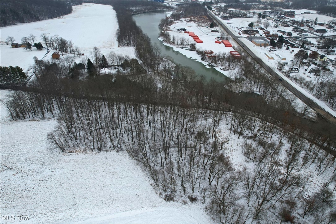 8026 Lee Road Northwest Malvern, OH 44644 - Photo 32 of 44 View of snowy aerial view