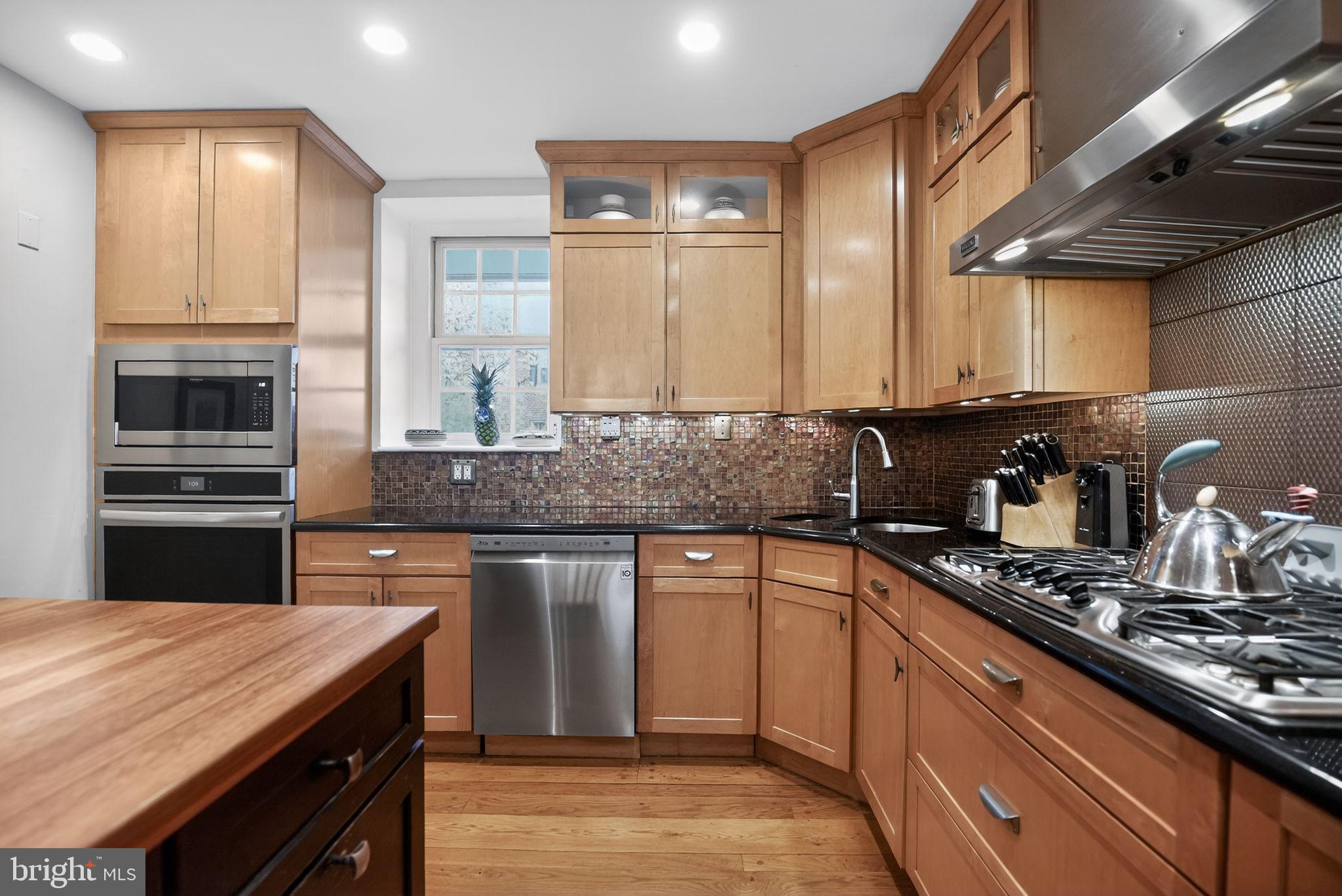 221 North Bent Road Wyncote, PA 19095 - Photo 12 of 42 Kitchen With Five-burner Cooktop
