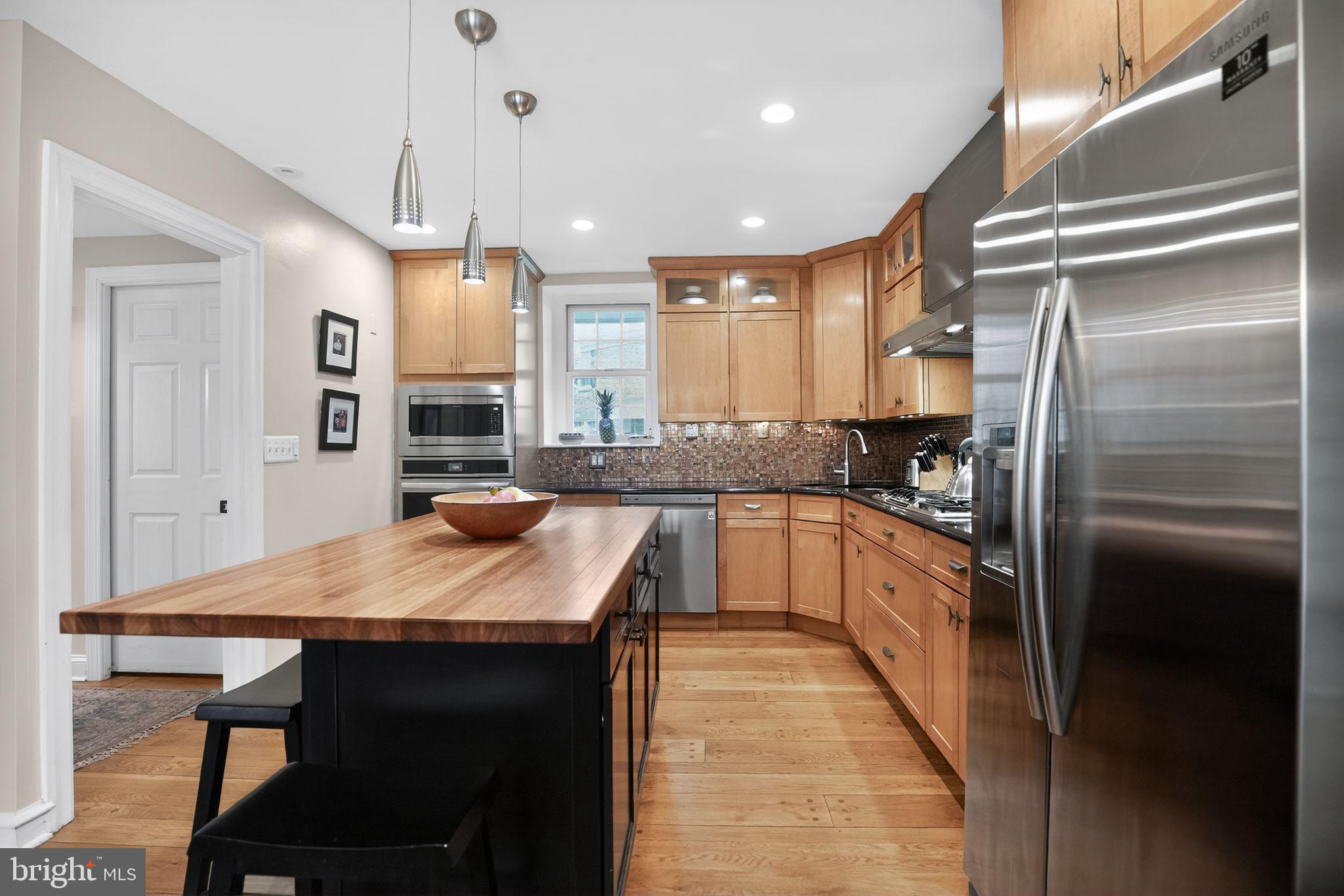 221 North Bent Road Wyncote, PA 19095 - Photo 10 of 42 Fabulous kitchen with stainless steel appliances