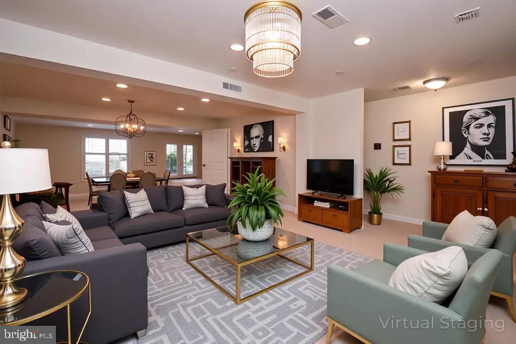 405 High Earls Road Westminster, MD 21158 - Photo 59 of 71 Virtual rec room/possible in-law suite