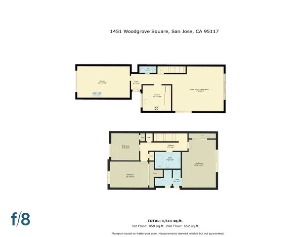 $999,000 | 1451 Woodgrove Square, San Jose, CA 95117