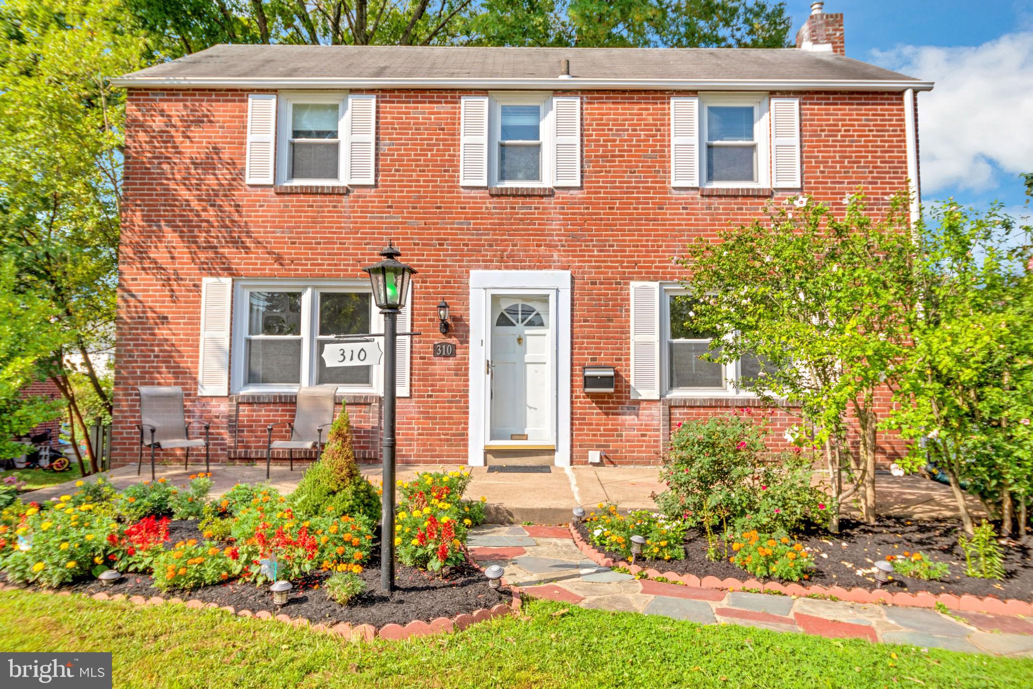 310 Earlington Road Havertown, PA 19083 - Photo 1 of 30 Havertown brick colonial single