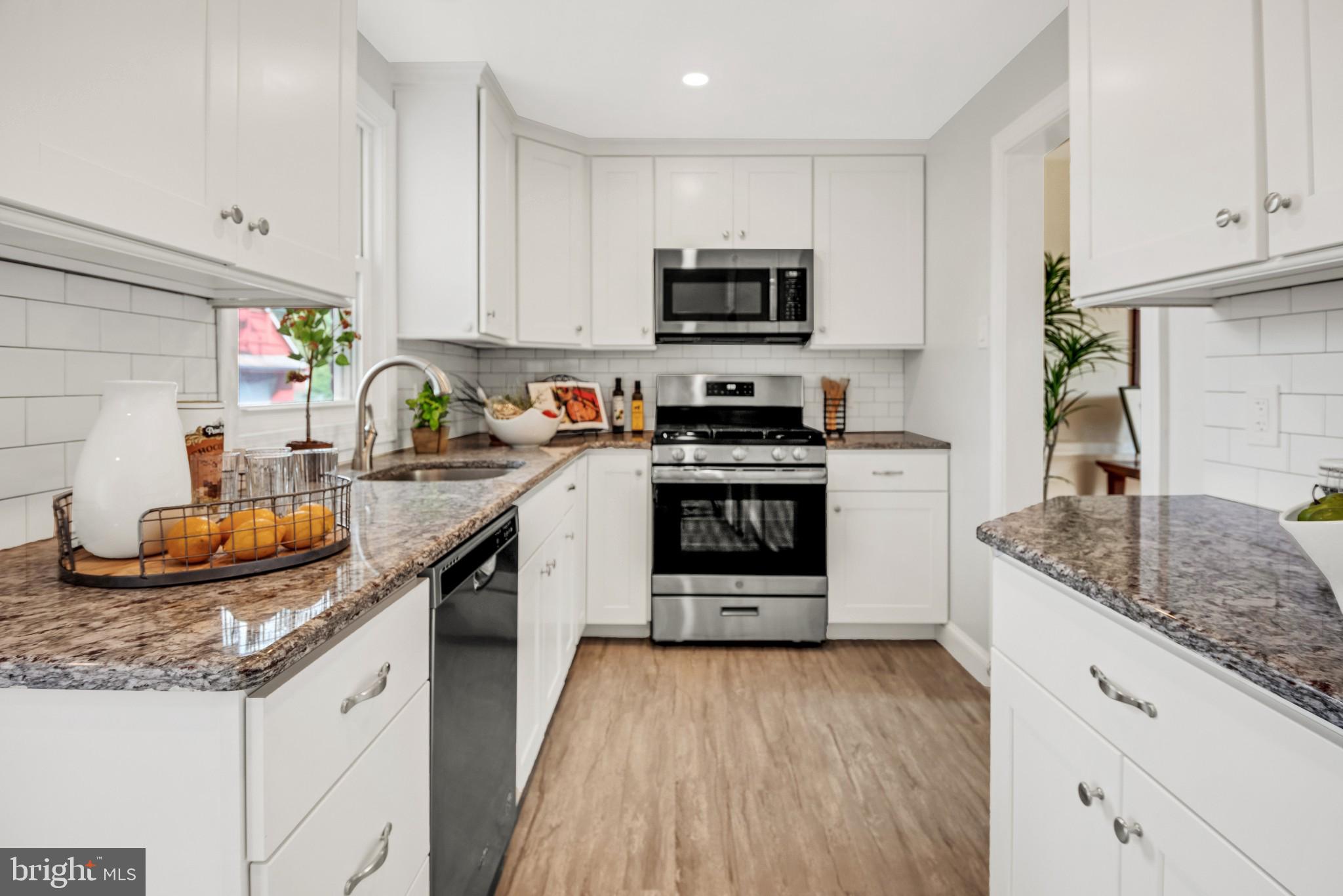 310 Earlington Road Havertown, PA 19083 - Photo 10 of 30 Stainless appliances and white subway tile