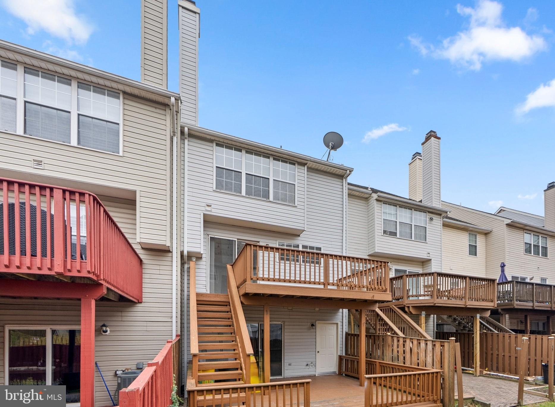 1346 Waterway Court, Unit 186 Curtis Bay, MD 21226 - Photo 36 of 44 a view of a house with wooden deck