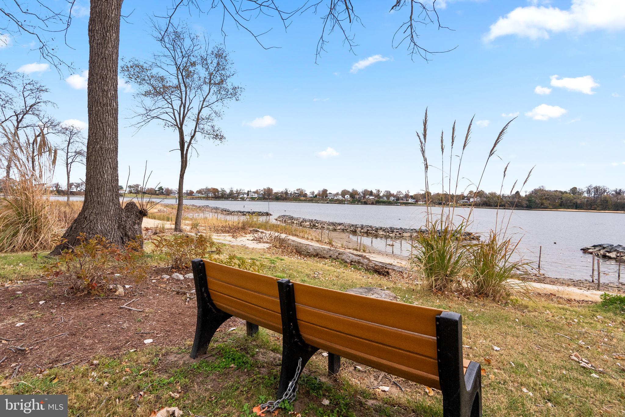 1346 Waterway Court, Unit 186 Curtis Bay, MD 21226 - Photo 38 of 44 a view of a lake with outdoor space