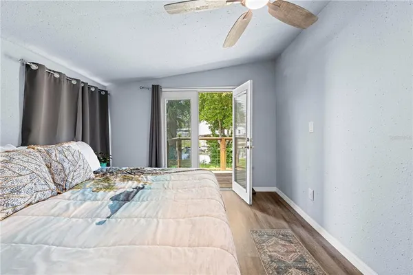 a open dining room with furniture