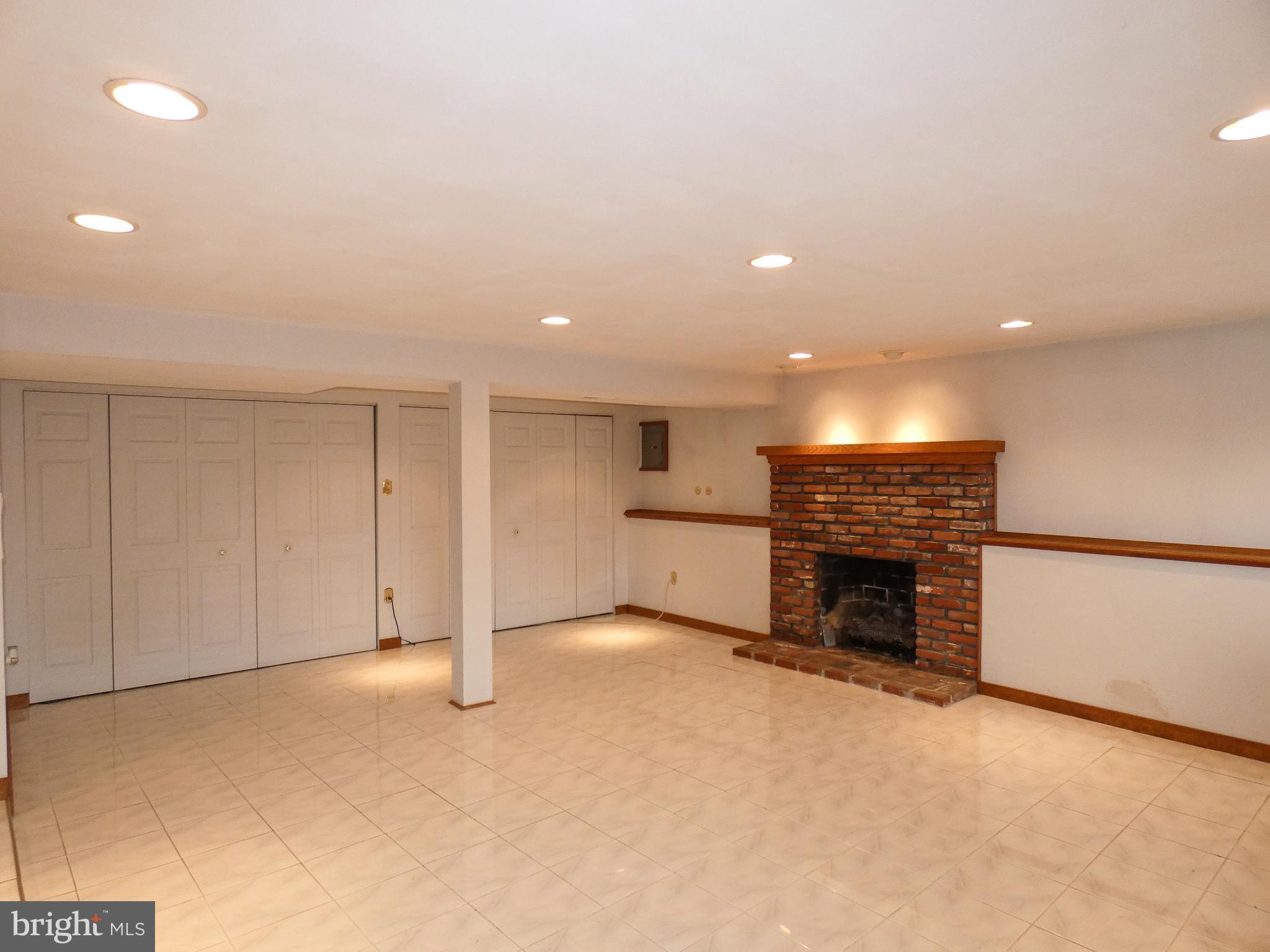46 Lincoln Drive Laurel Springs, NJ 08021 - Photo 29 of 56 Finished Lower Level with Fireplace