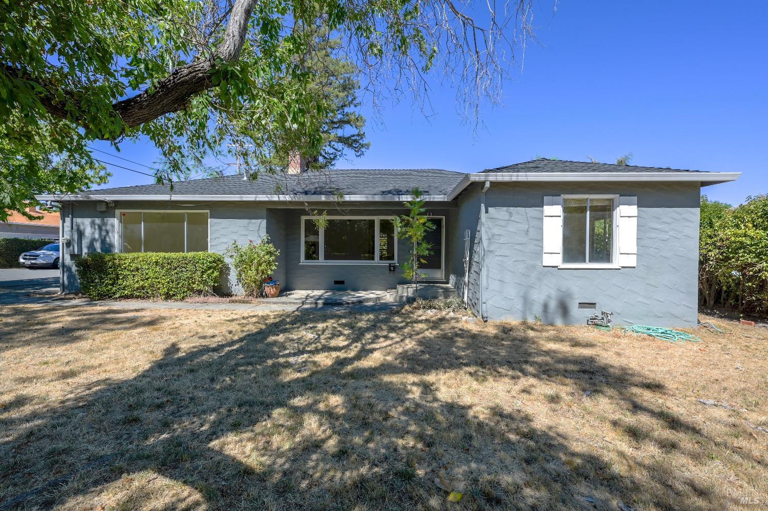 1640 Hill Road Novato, CA 94947 - Photo 1 of 1 a front view of a house with a yard